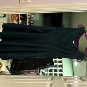 Elegant Black Sleeveless Dress